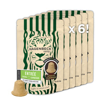 Lade das Bild in den Galerie-Viewer, HAGENBECK ENTRÉE Bio-Kaffeekapseln, 6er-Sparpack mit 60 Kapseln