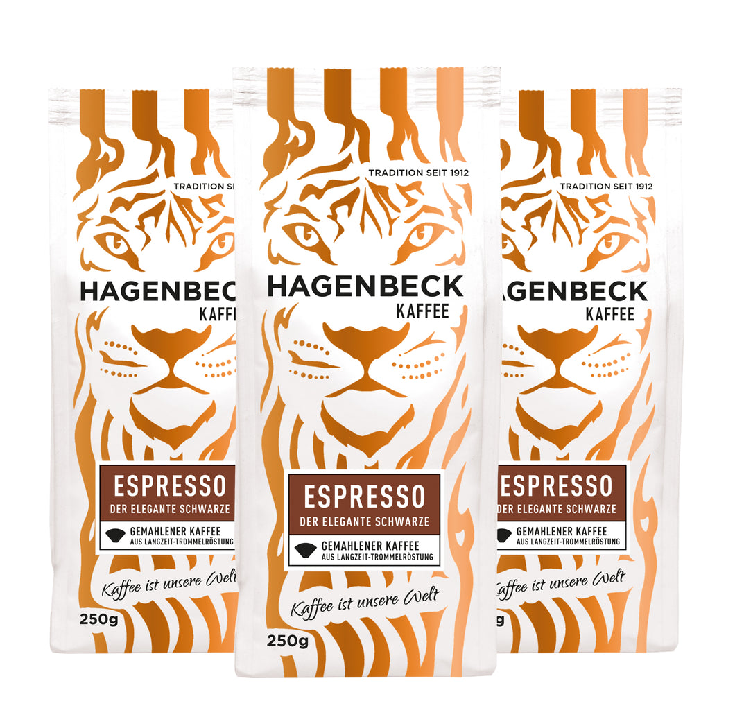Sparpack Espresso Gemahlen