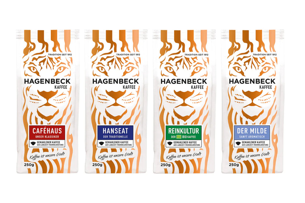 Probierpaket / Geschenkset 4x Filterkaffee