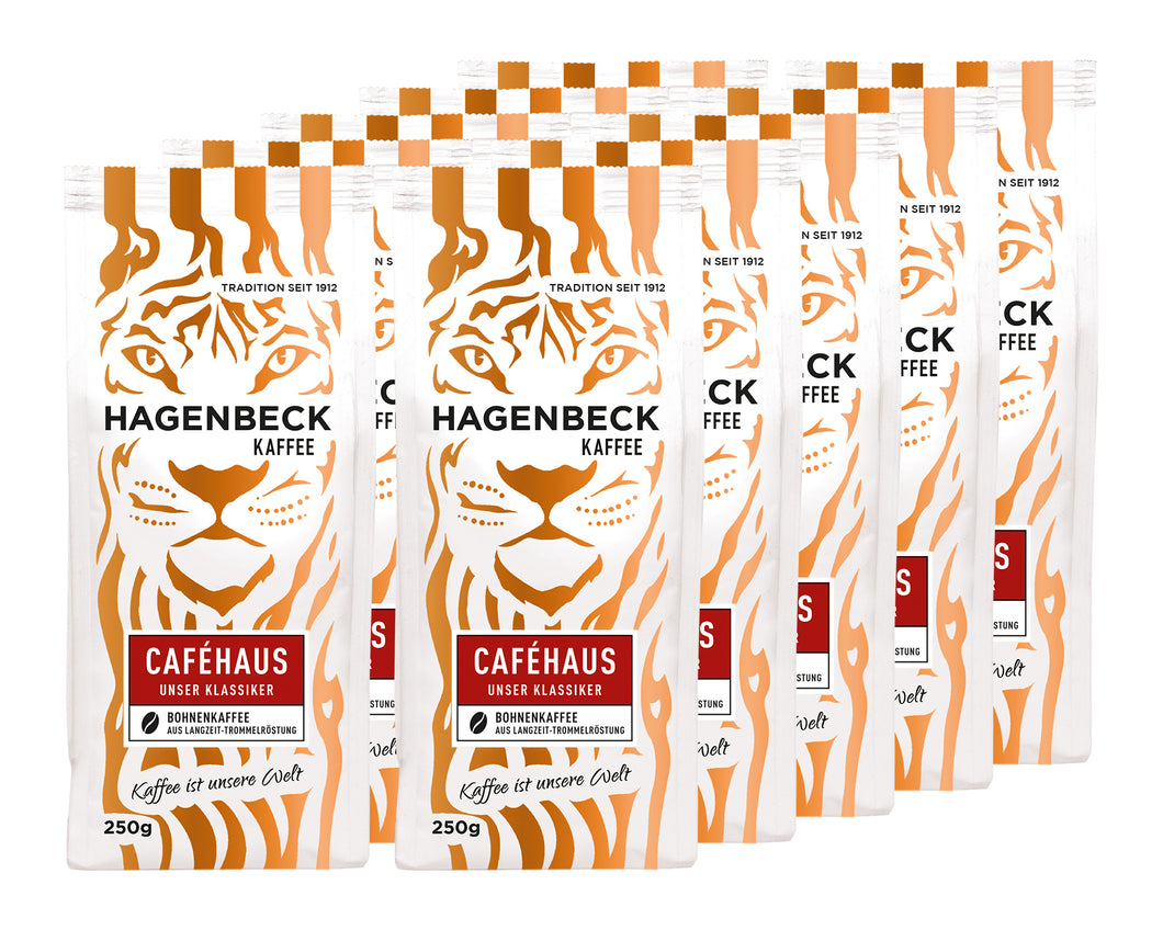 Sparpack Cafehaus ganze Kaffeebohnen