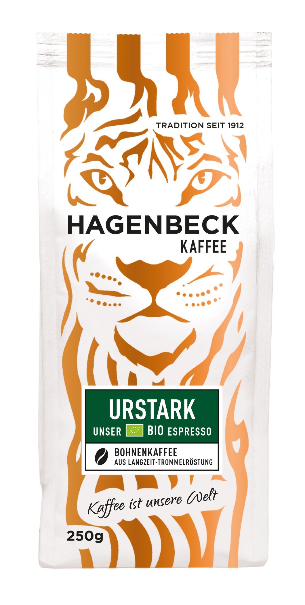 BIO-ESPRESSO URSTARK - ganze Kaffeebohnen 250g